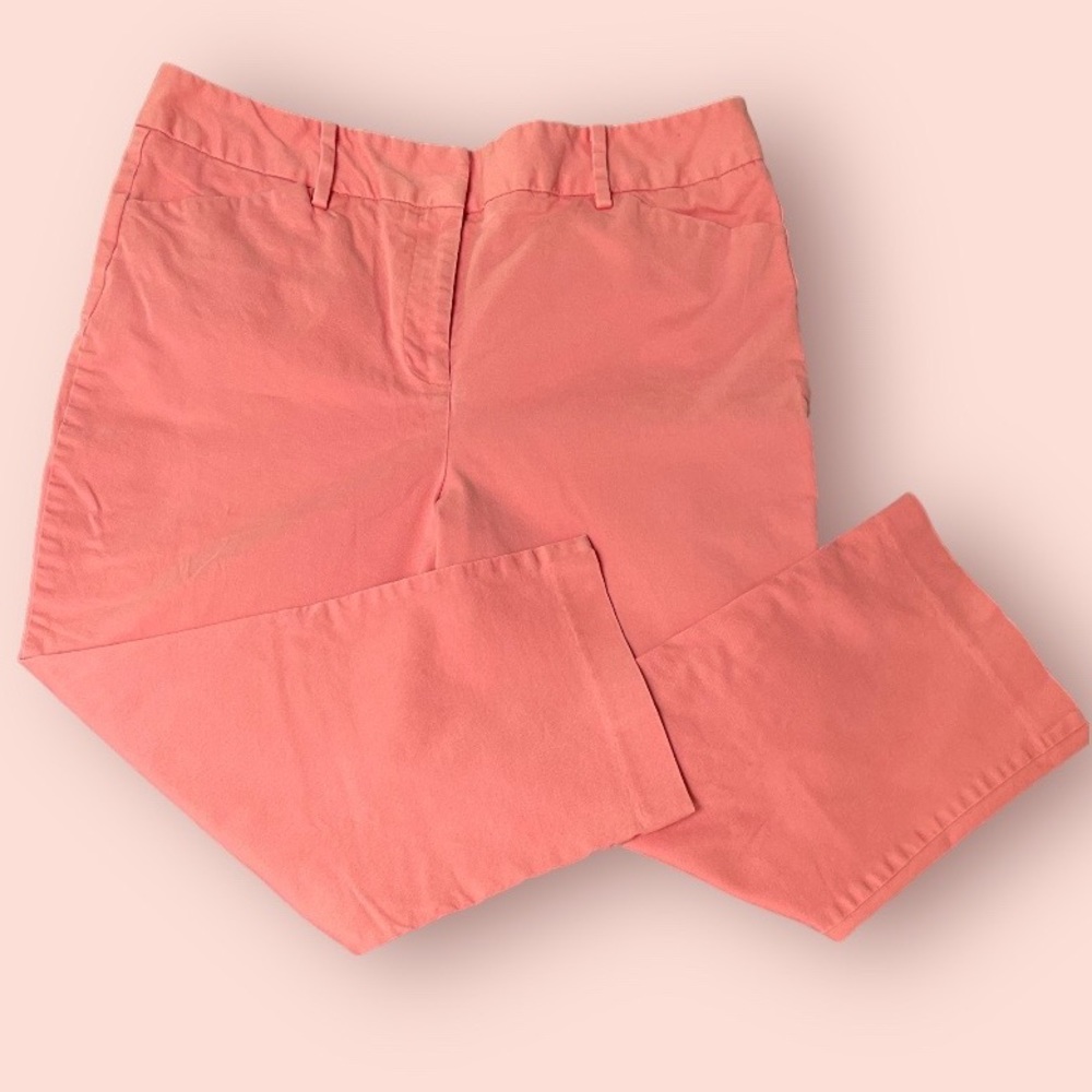 FINAL MARKDOWN Talbots Petite Pink Stretch Capris size 14P